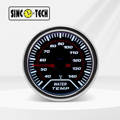 Size 2'' 6144T Water Temp Gauge Meter SINCO TECH Auto Mobile Led Display 12V