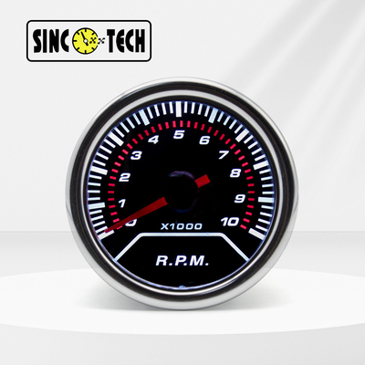 8023T Pointer 52mm R.P.M Gauge Speedometer Sinco Tech Auto Mobile Led Display Tachometer